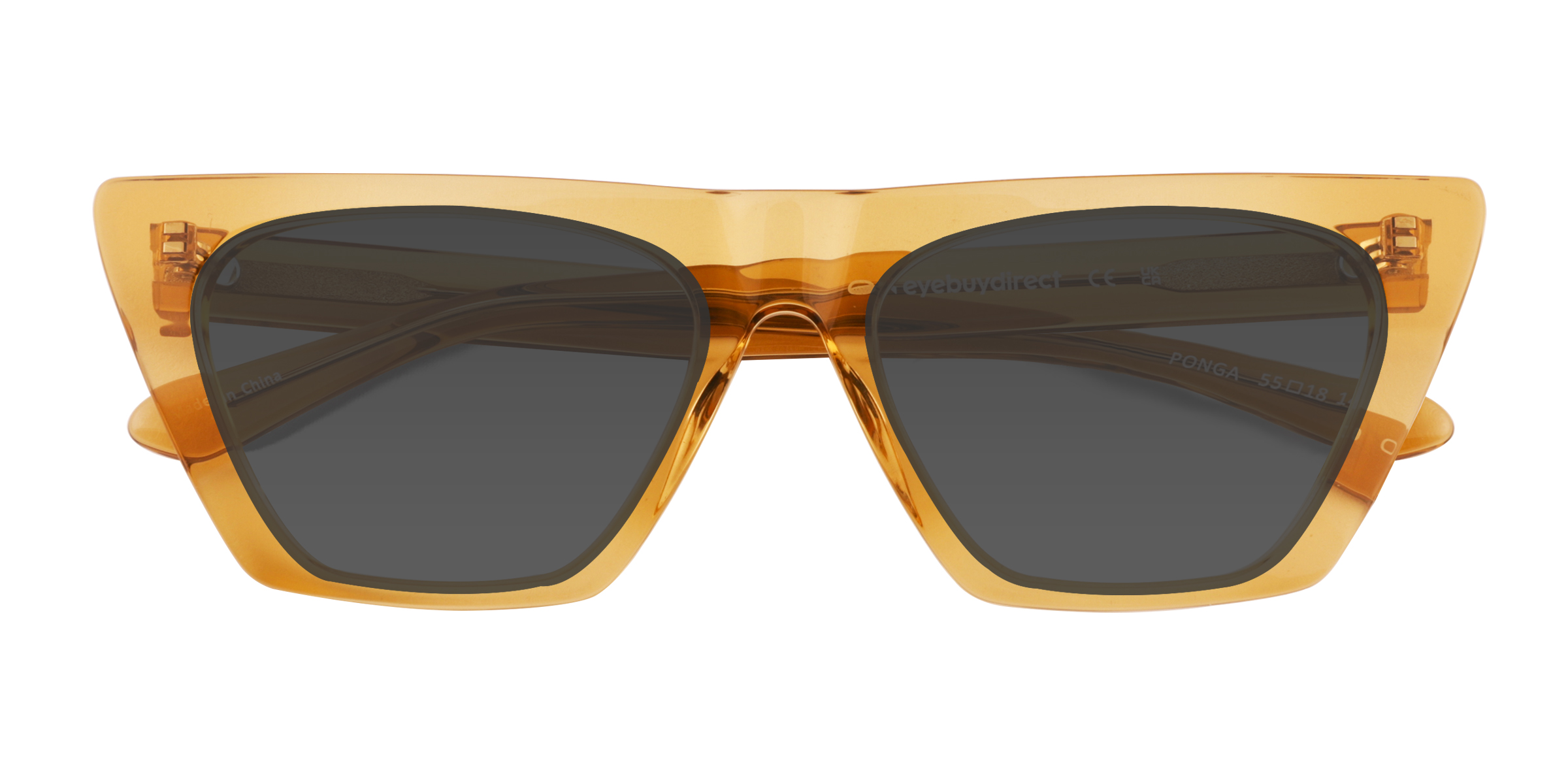 Translucent Light Brown Ponga -  Alternative-materials Sunglasses