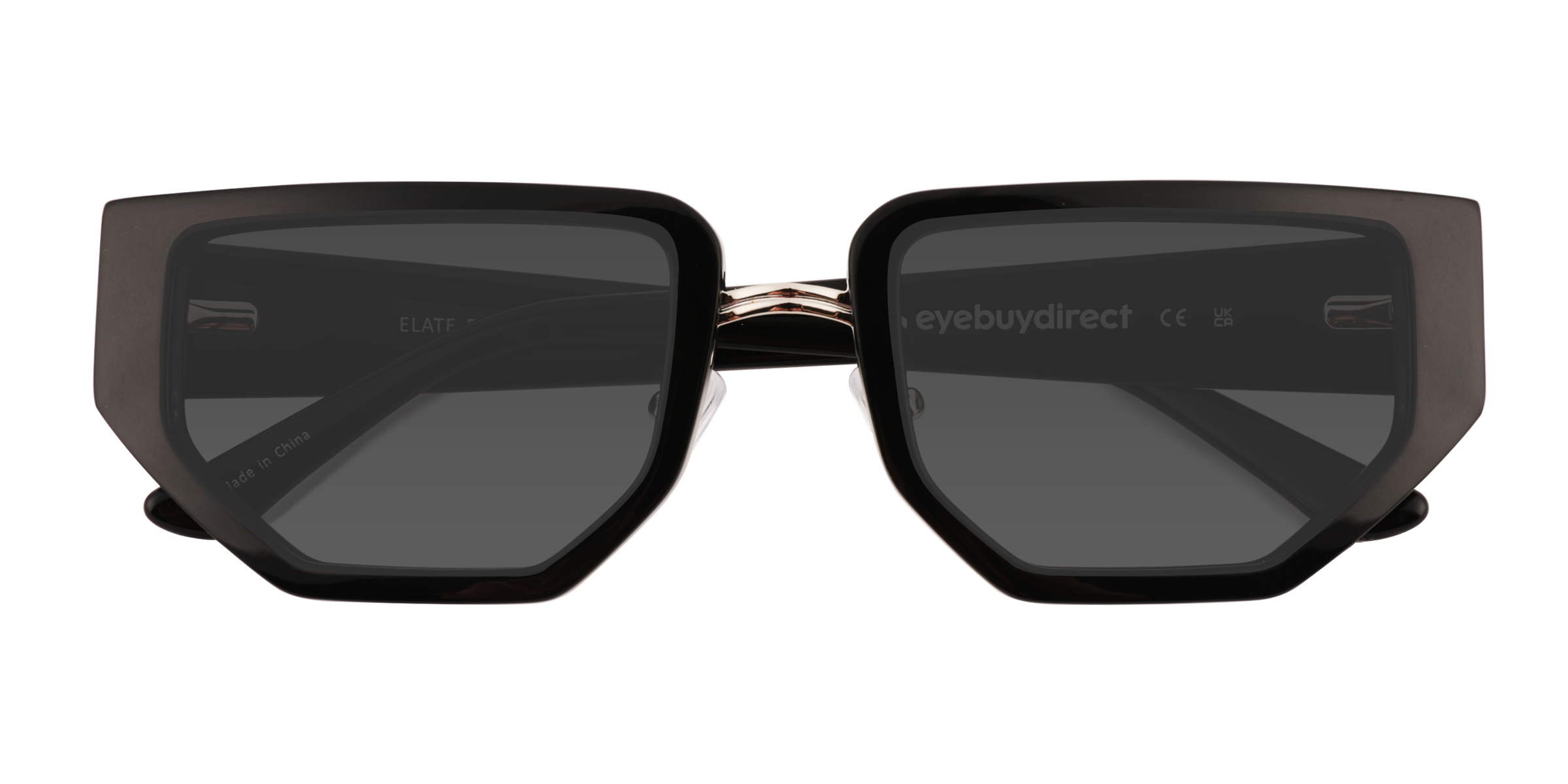 Black Elate - Acetate Sunglasses