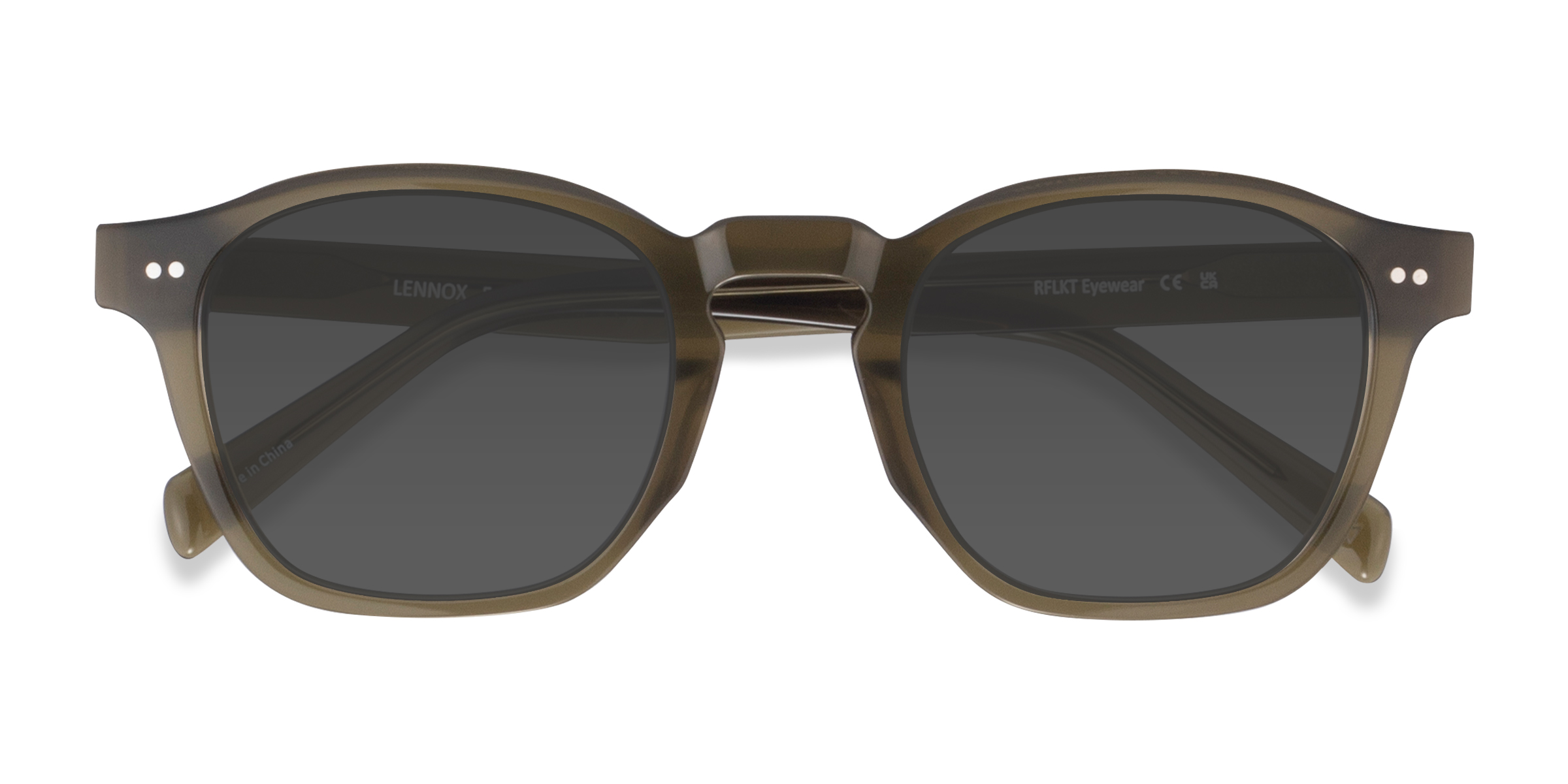 Green Lennox - Alternative-materials Sunglasses