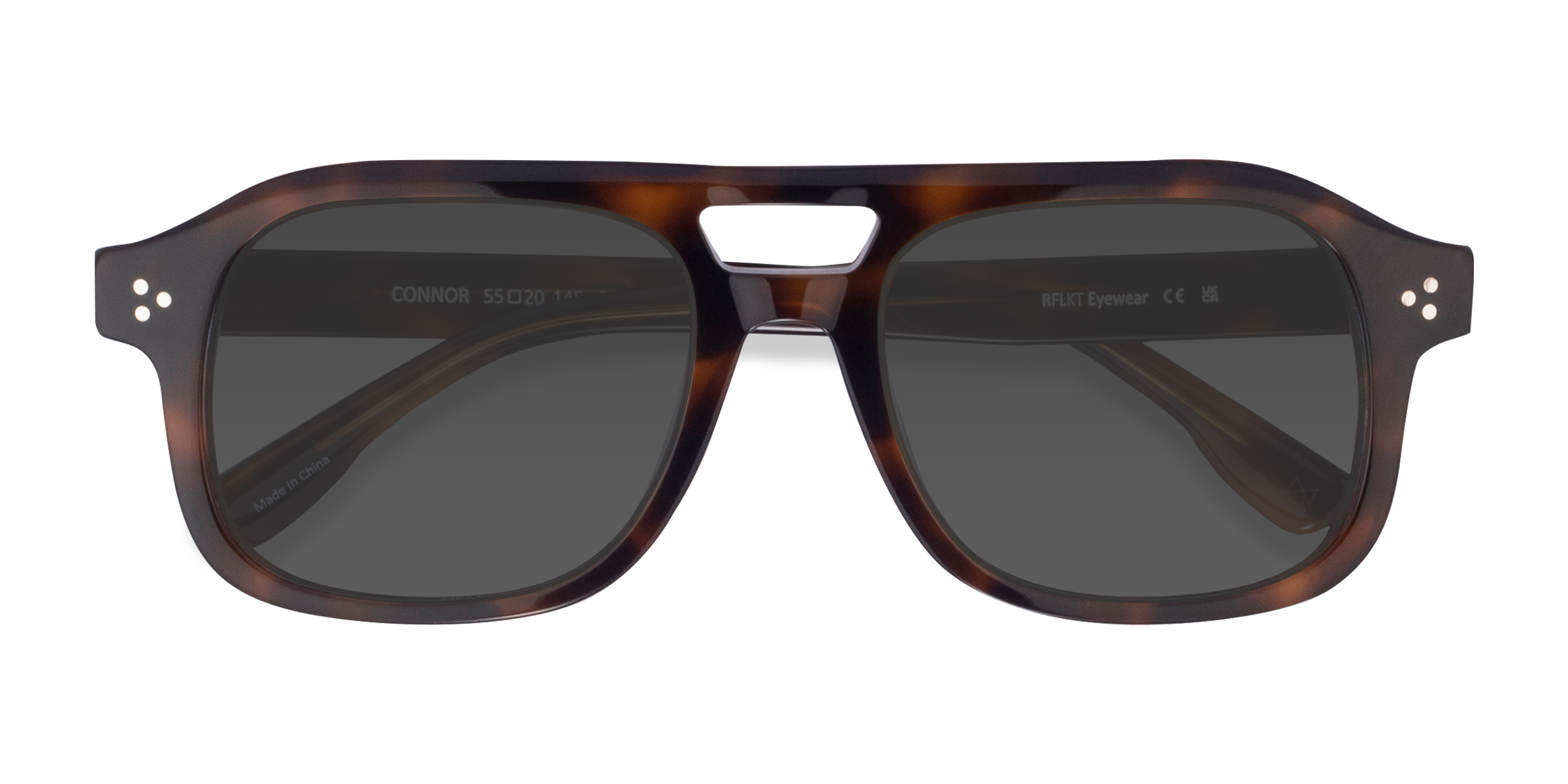 Tortoise Connor -  Alternative-materials Sunglasses