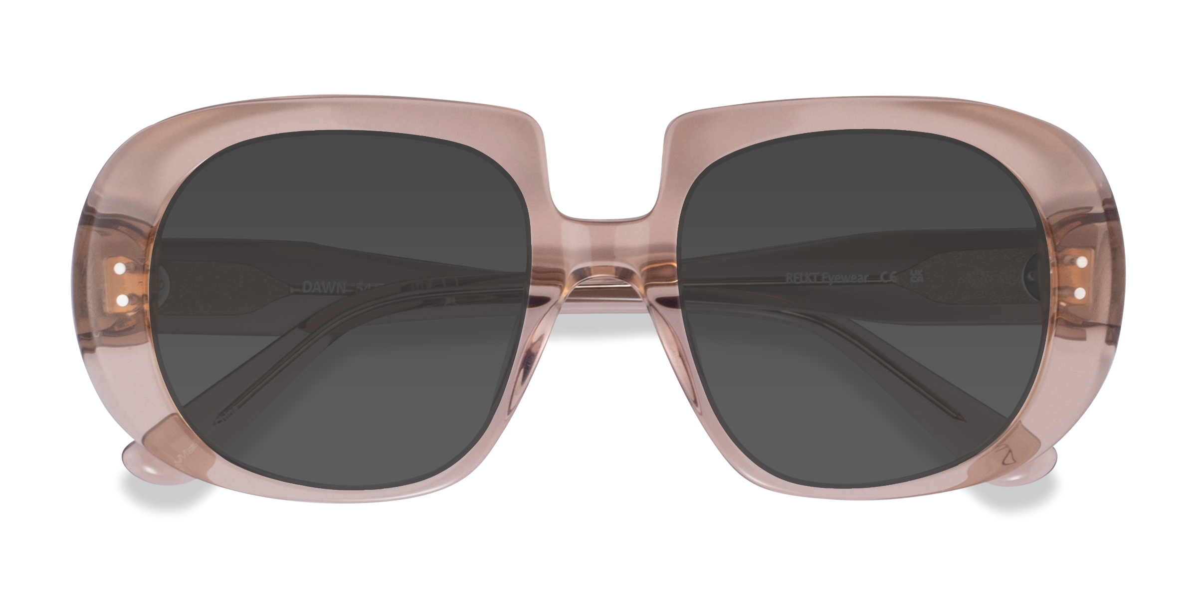 Crystal Light Brown Dawn -  Alternative-materials Sunglasses
