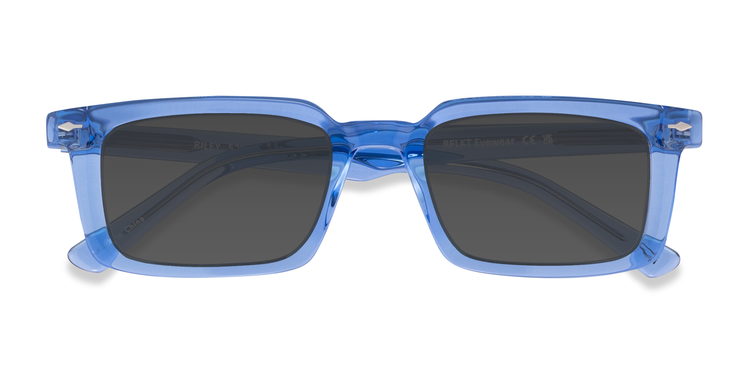 Crystal Blue Riley - Alternative-materials Sunglasses