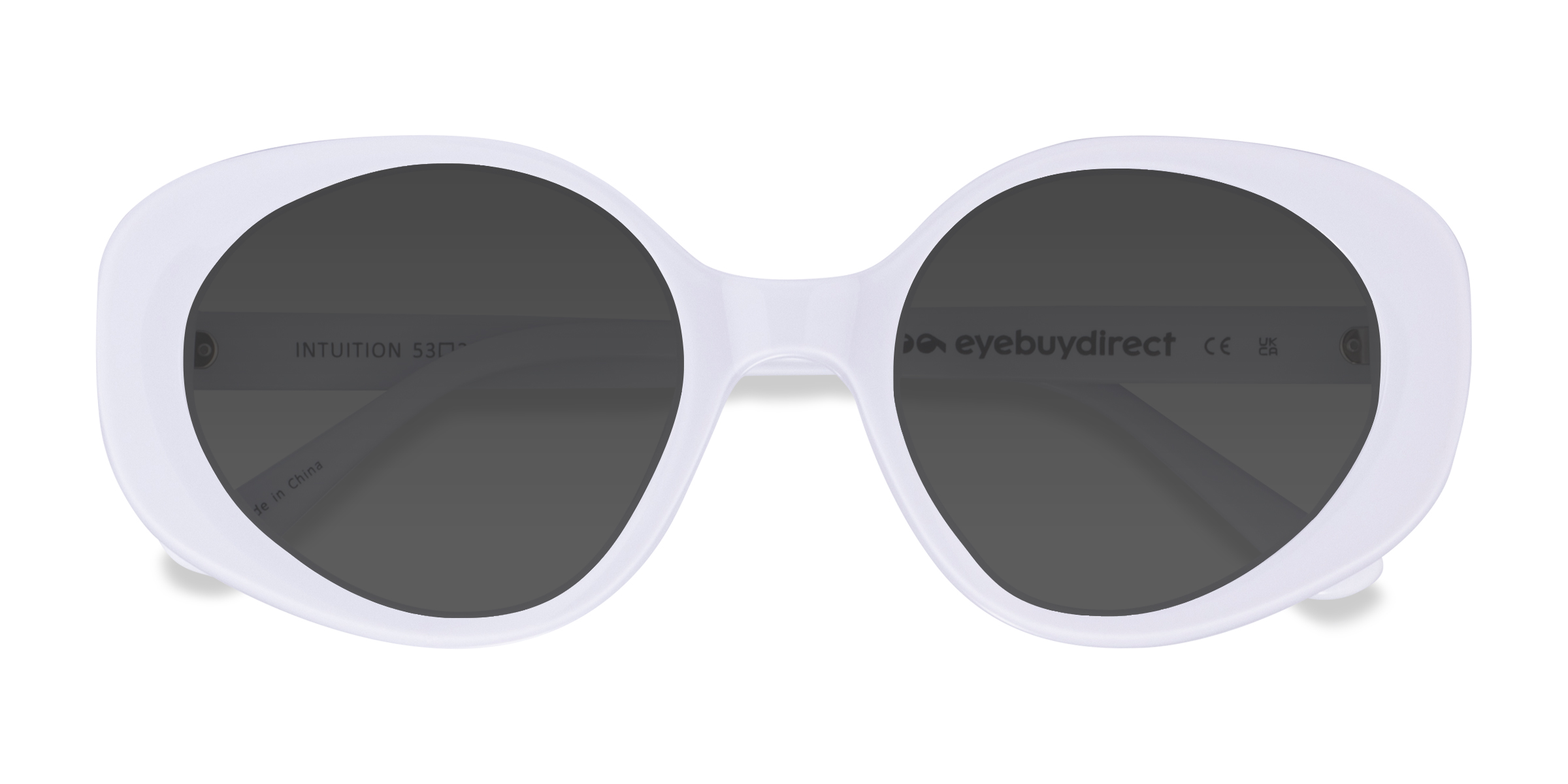 White Intuition - Acetate Sunglasses