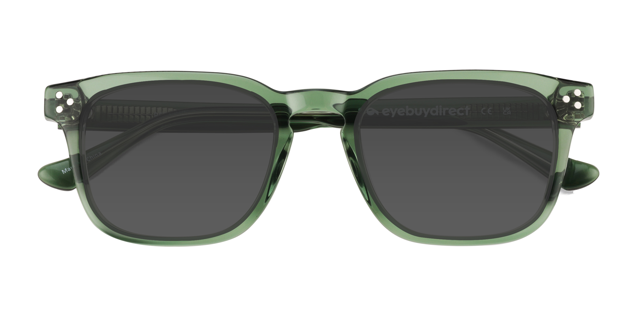 Crystal Green Percept - Acetate Sunglasses
