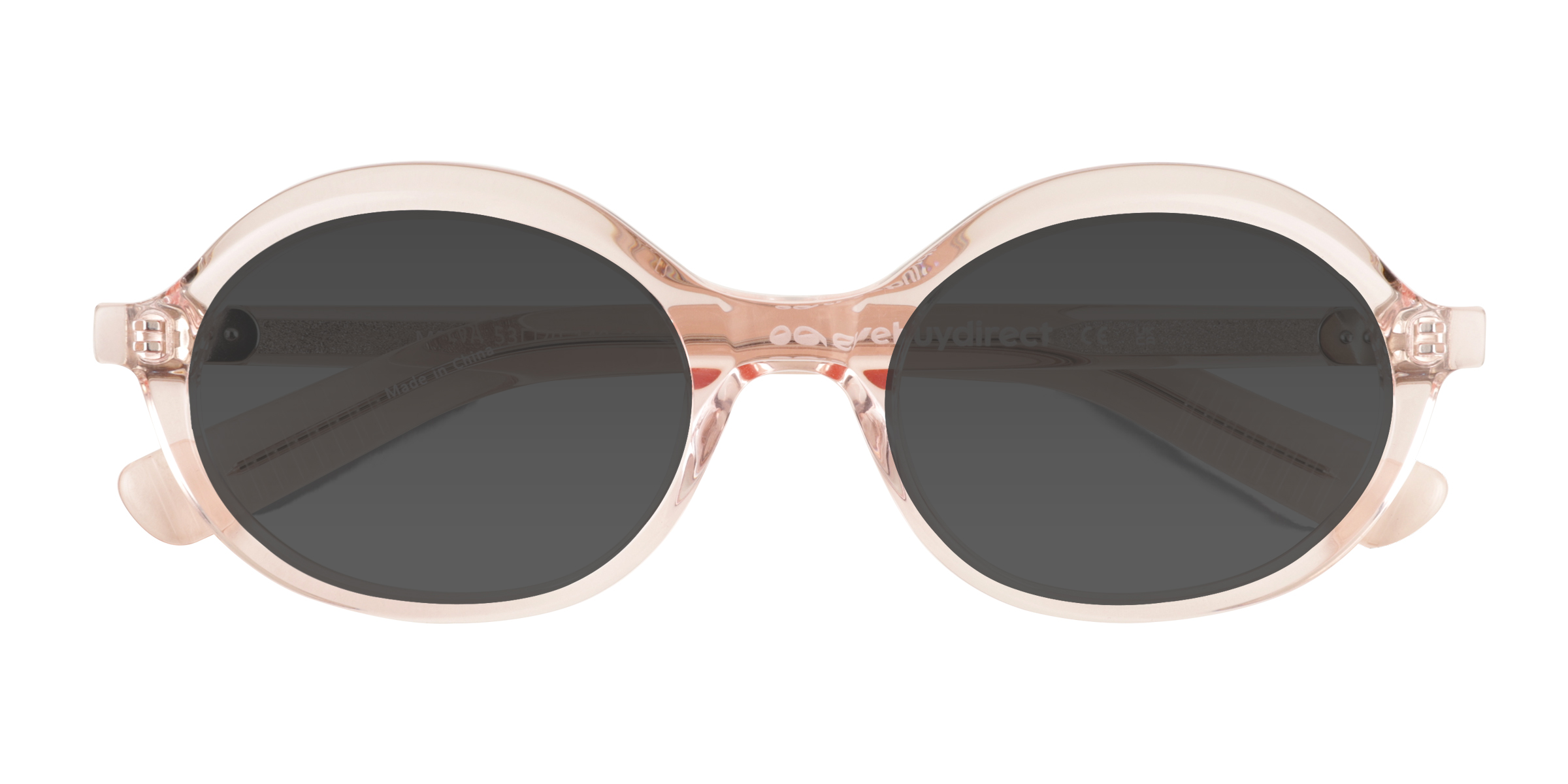 Clear Champagne Melva - Acetate Sunglasses