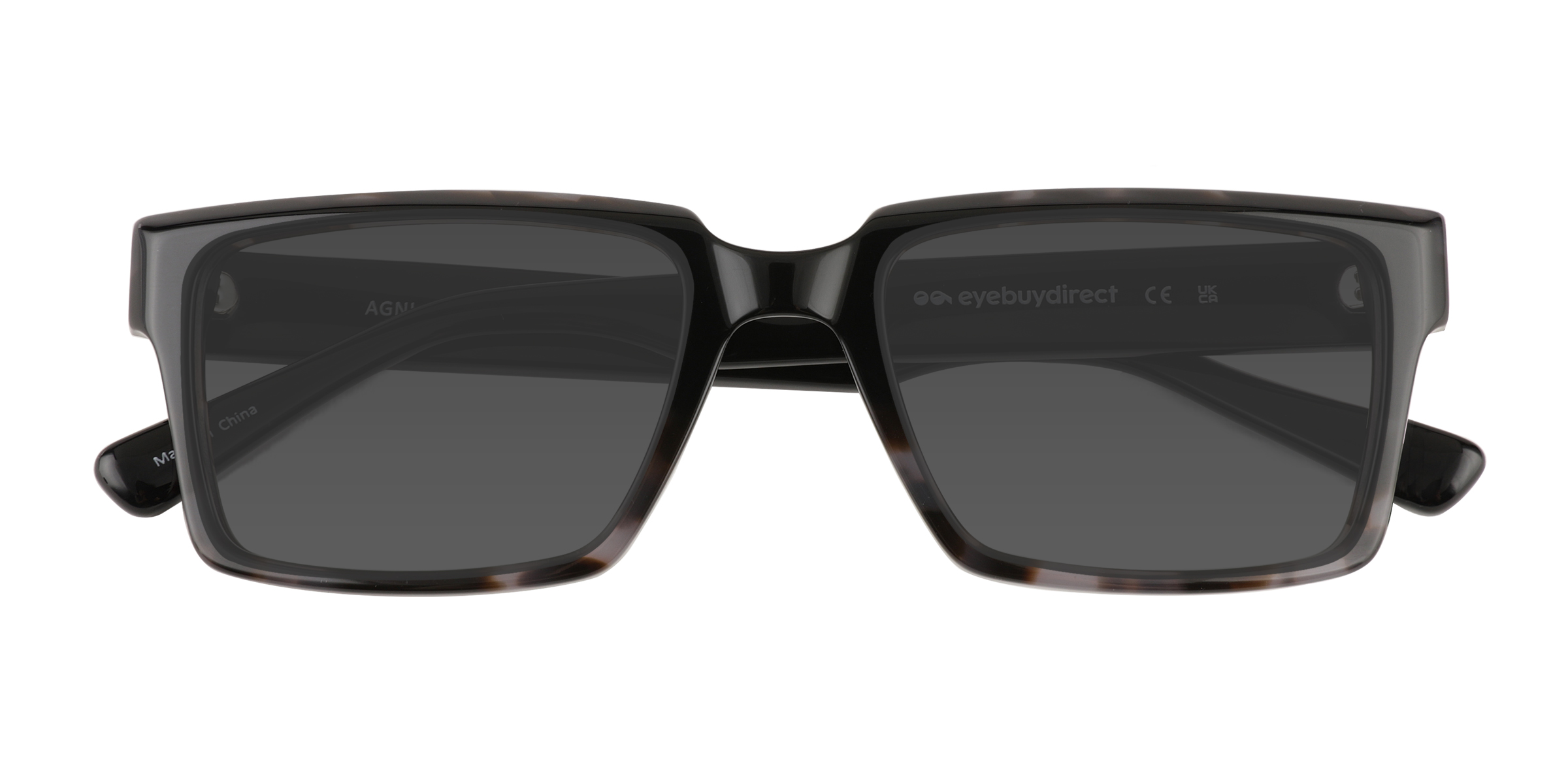 Gray Tortoise Agni - Acétate Lunettes de soleil