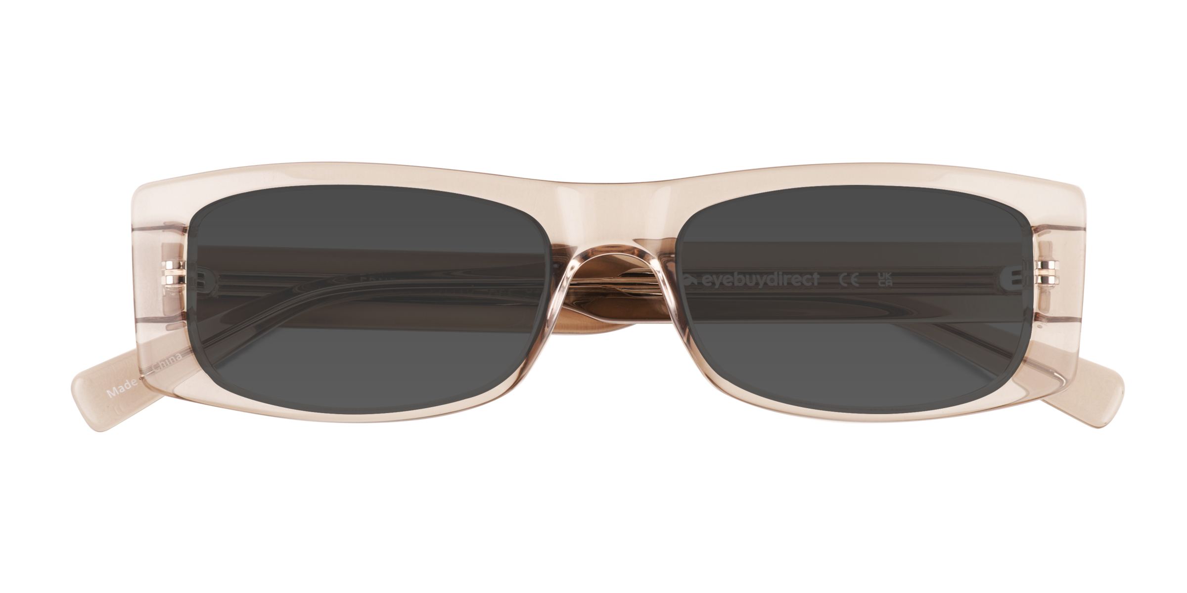 Clear Brown Ernest - Acetate Sunglasses