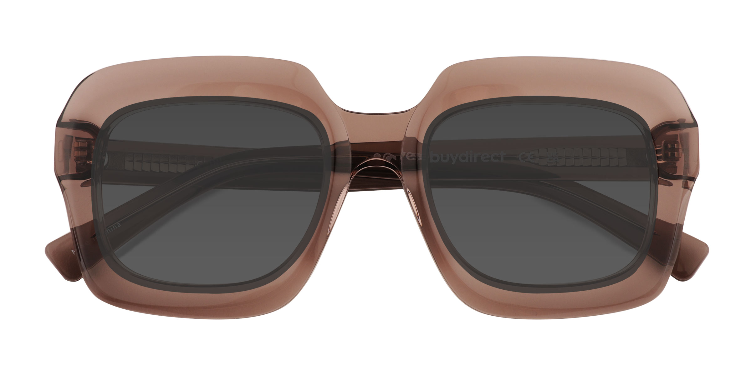 Clear Brown Chirico - Alternative-materials Sunglasses