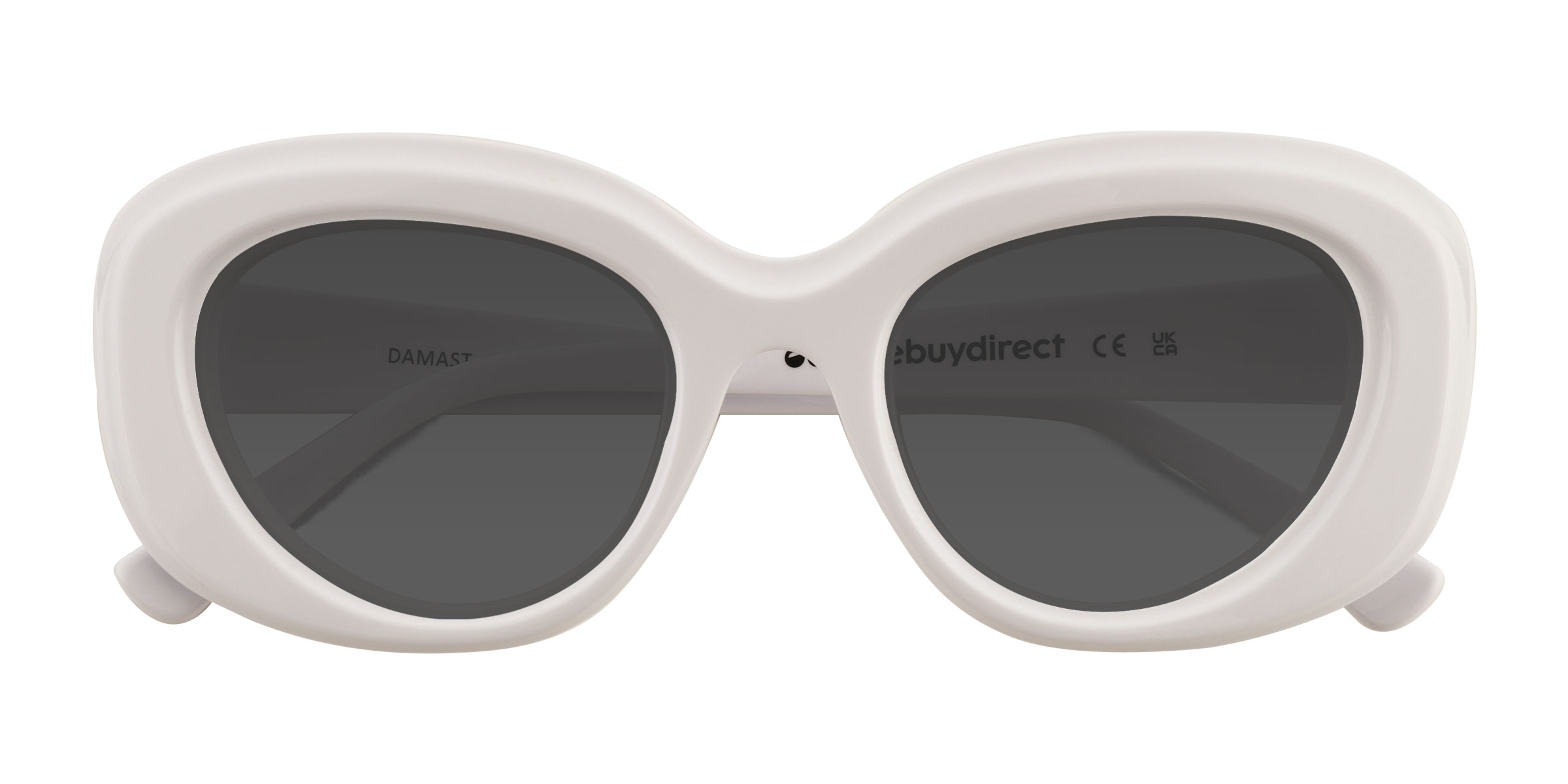 Cream White Damast - Alternative-materials Lunettes de soleil