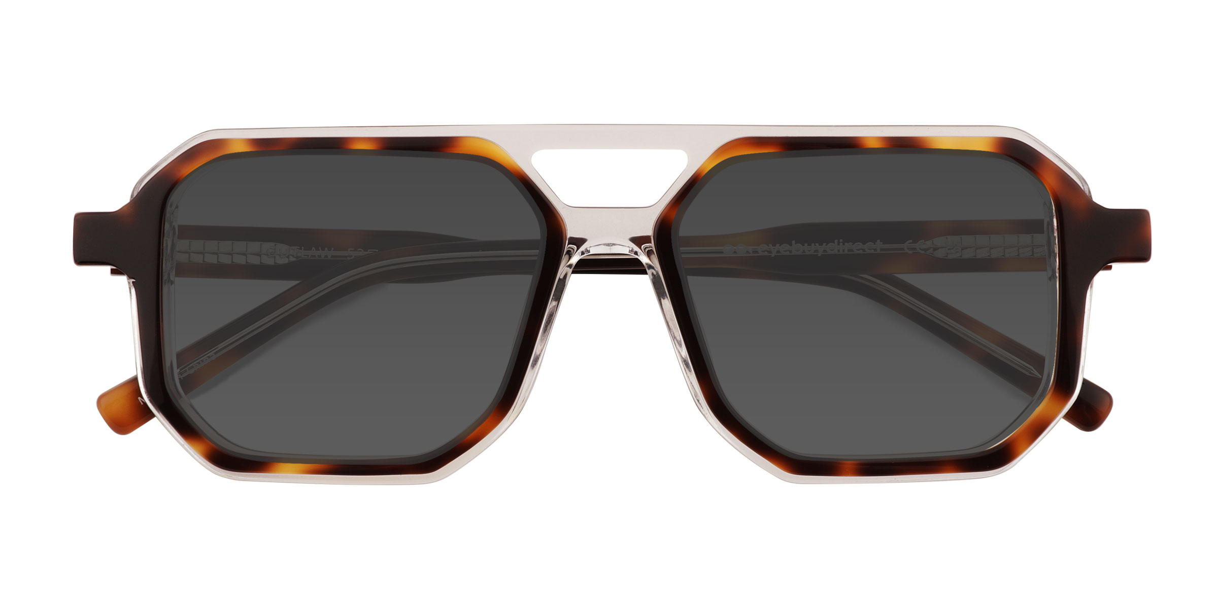 Clear Tortoise Outlaw - Acetate Sunglasses