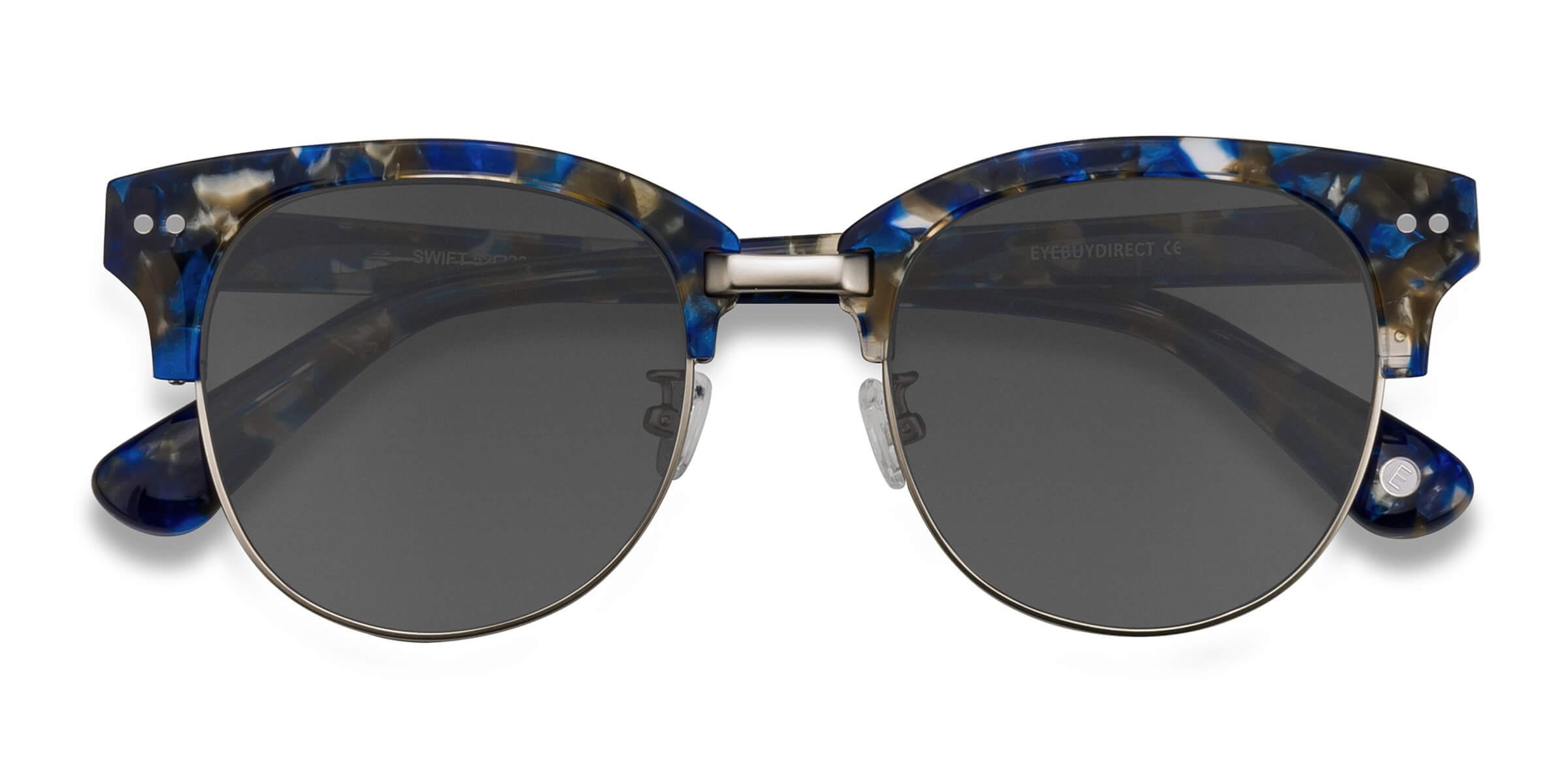 Blue Mosaic Swift -  Métal Lunettes de soleil