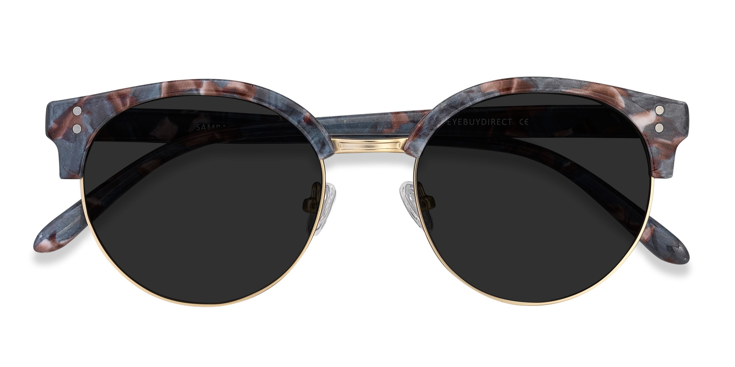 Floral Gold Samba -  Plastic-metal Sunglasses