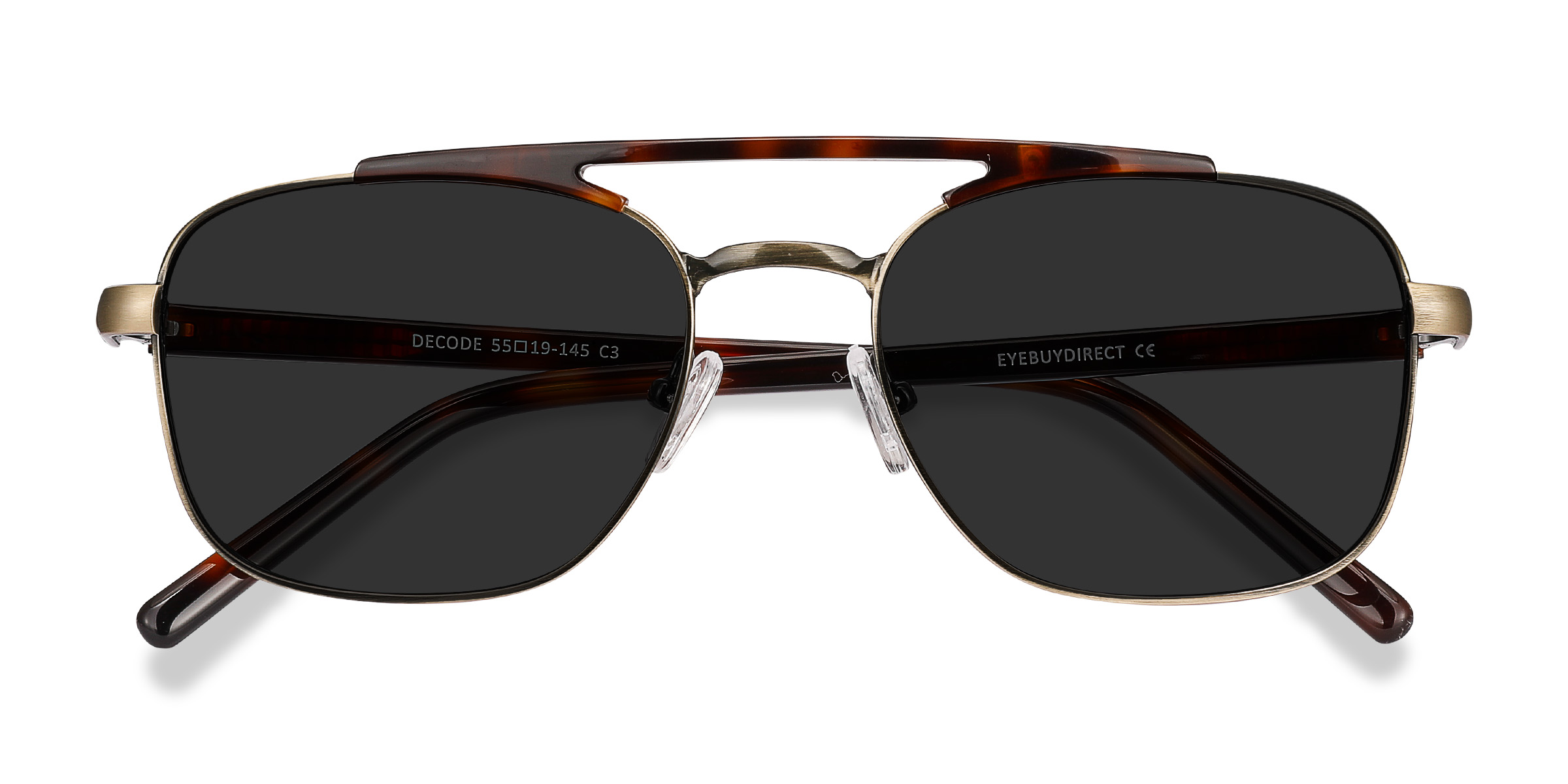 Tortoise Bronze Decode -  Acetate-metal Lunettes de soleil