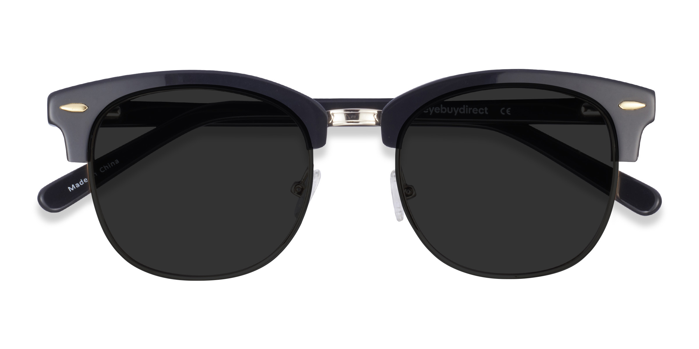 Black Strata - Acetate-metal Sunglasses