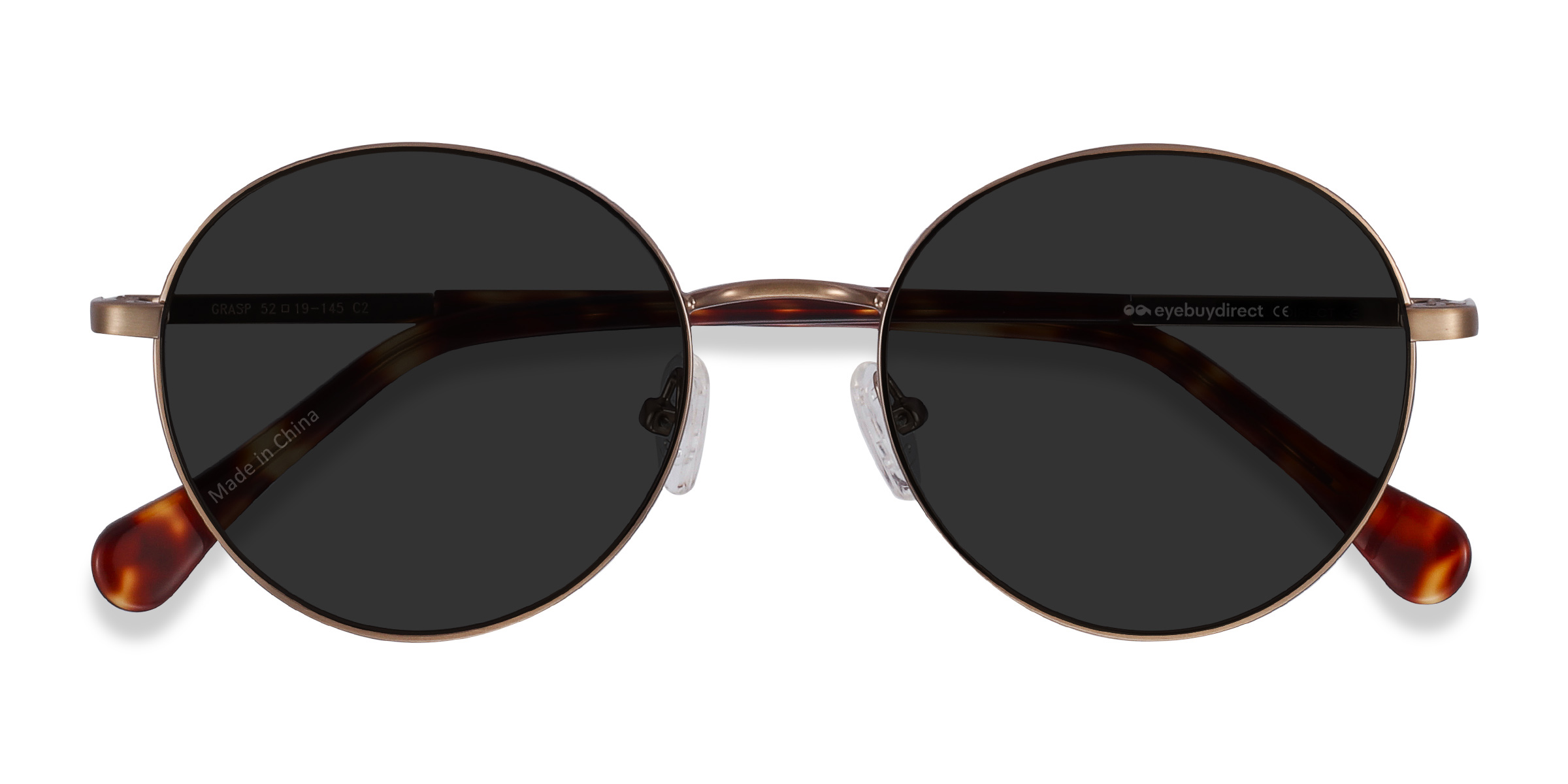 Bronze Grasp - Acetate-metal Sunglasses