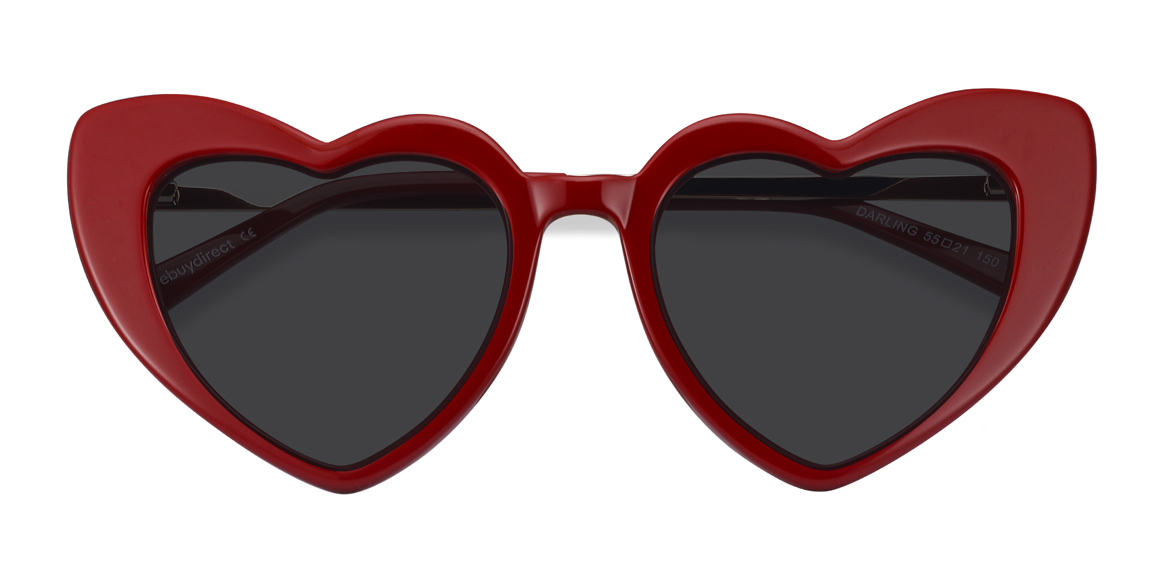 Burgundy Darling -  Acetate-metal Sunglasses
