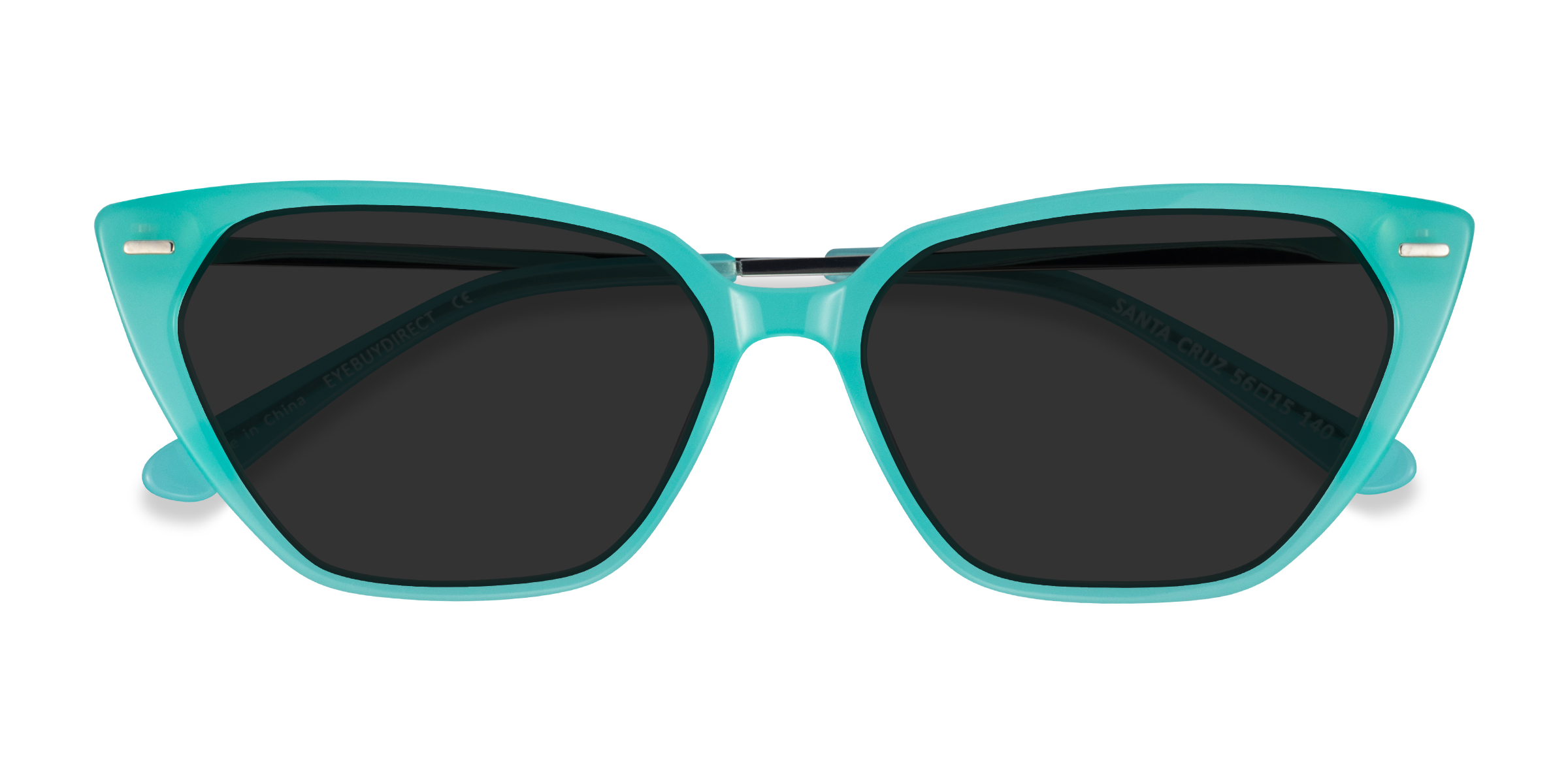 Bleu Santa Cruz - Métal Lunettes de soleil