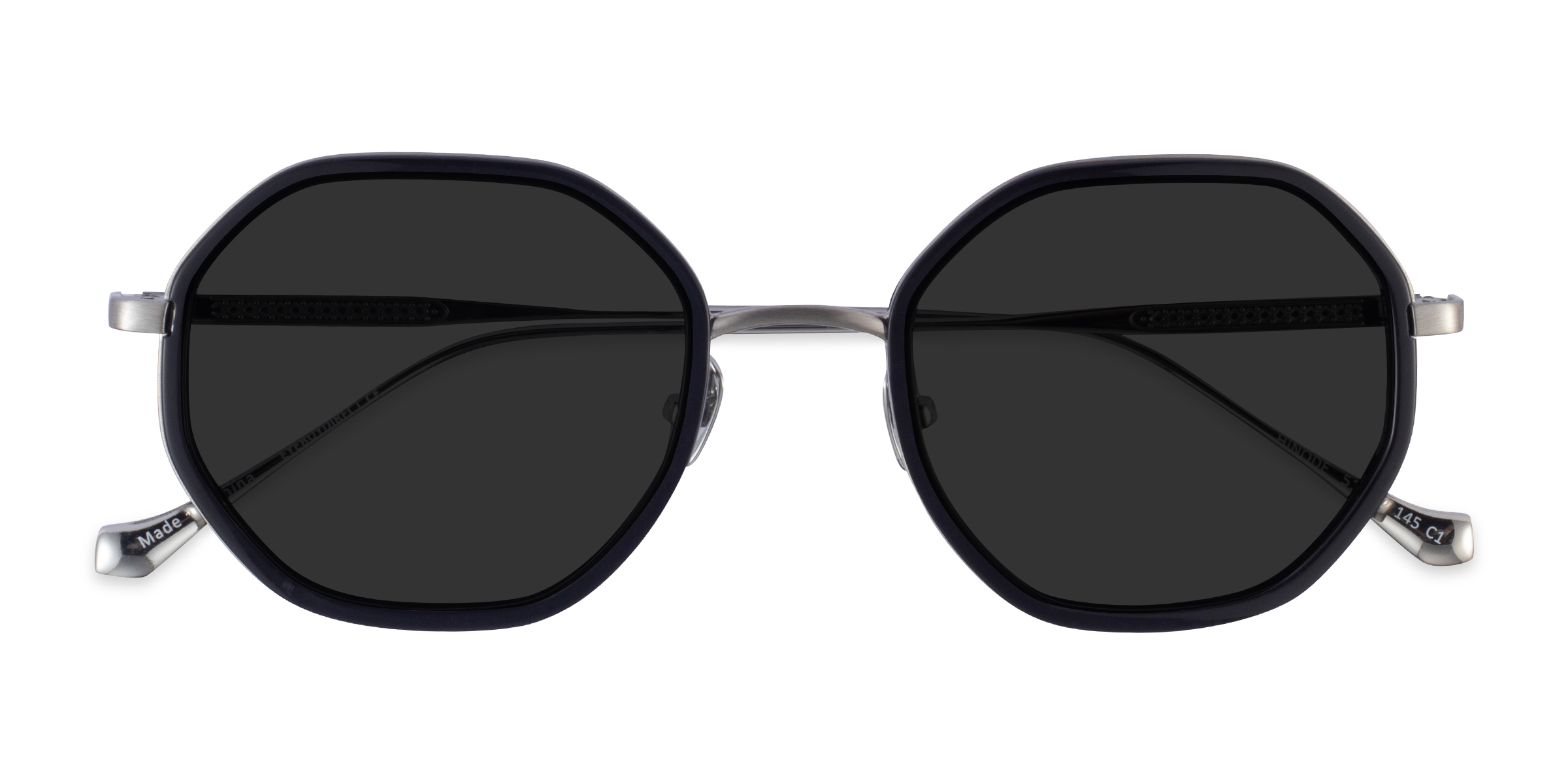 Black Gunmetal Hinode -  Metal Sunglasses