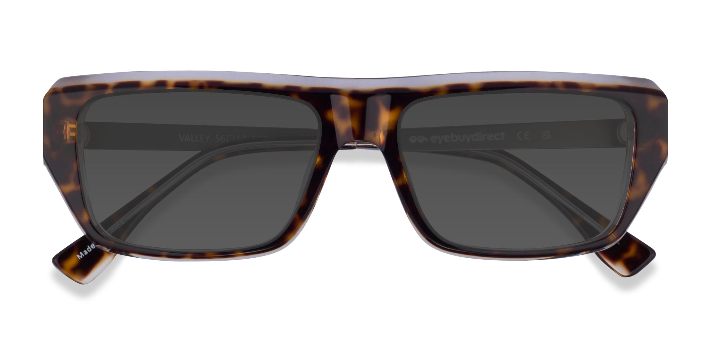 Crystal Tortoise Valley - Métal Lunettes de soleil