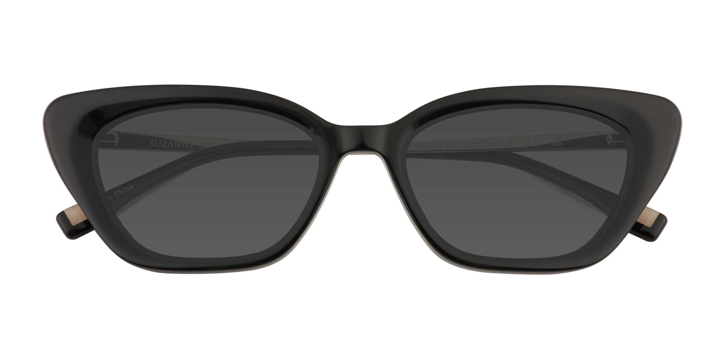 Noir Suzanne -  Métal Lunettes de soleil