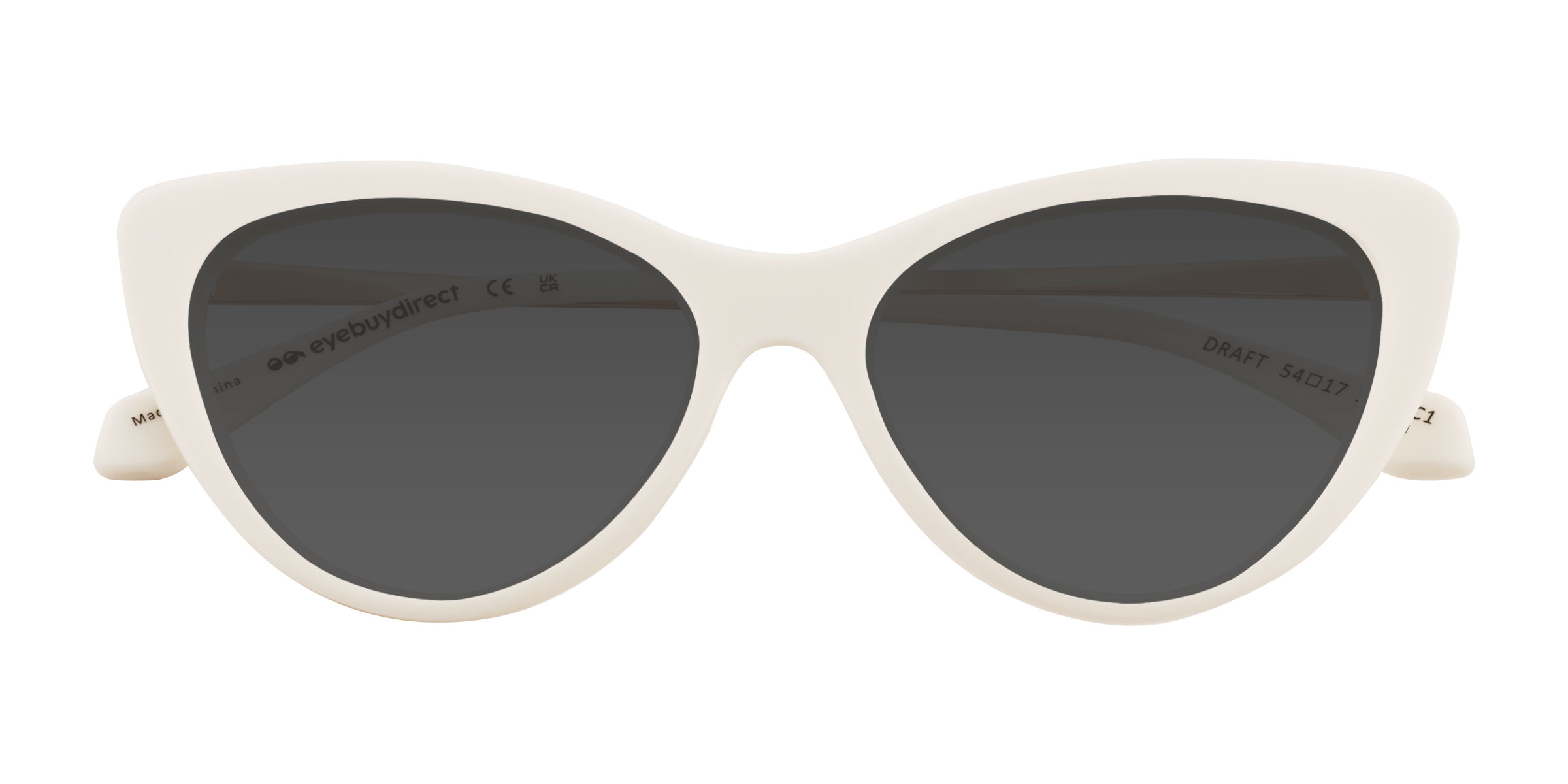 White Draft - Metal Sunglasses
