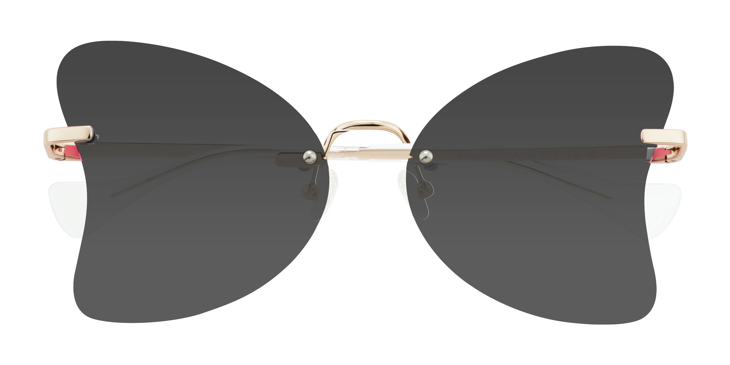 Gold Gossamer - Metal Sunglasses
