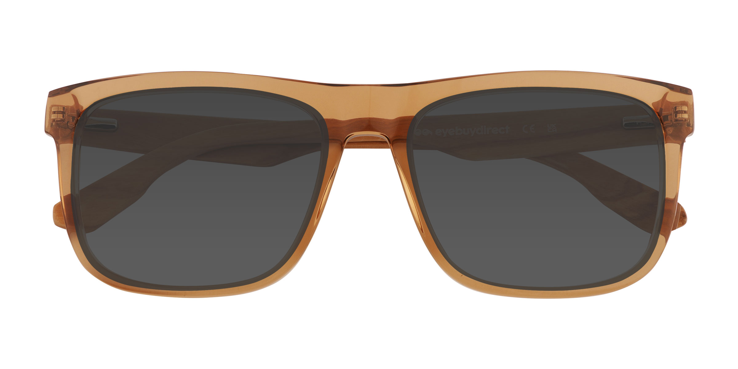 Brown Habitat - Wood-texture Sunglasses