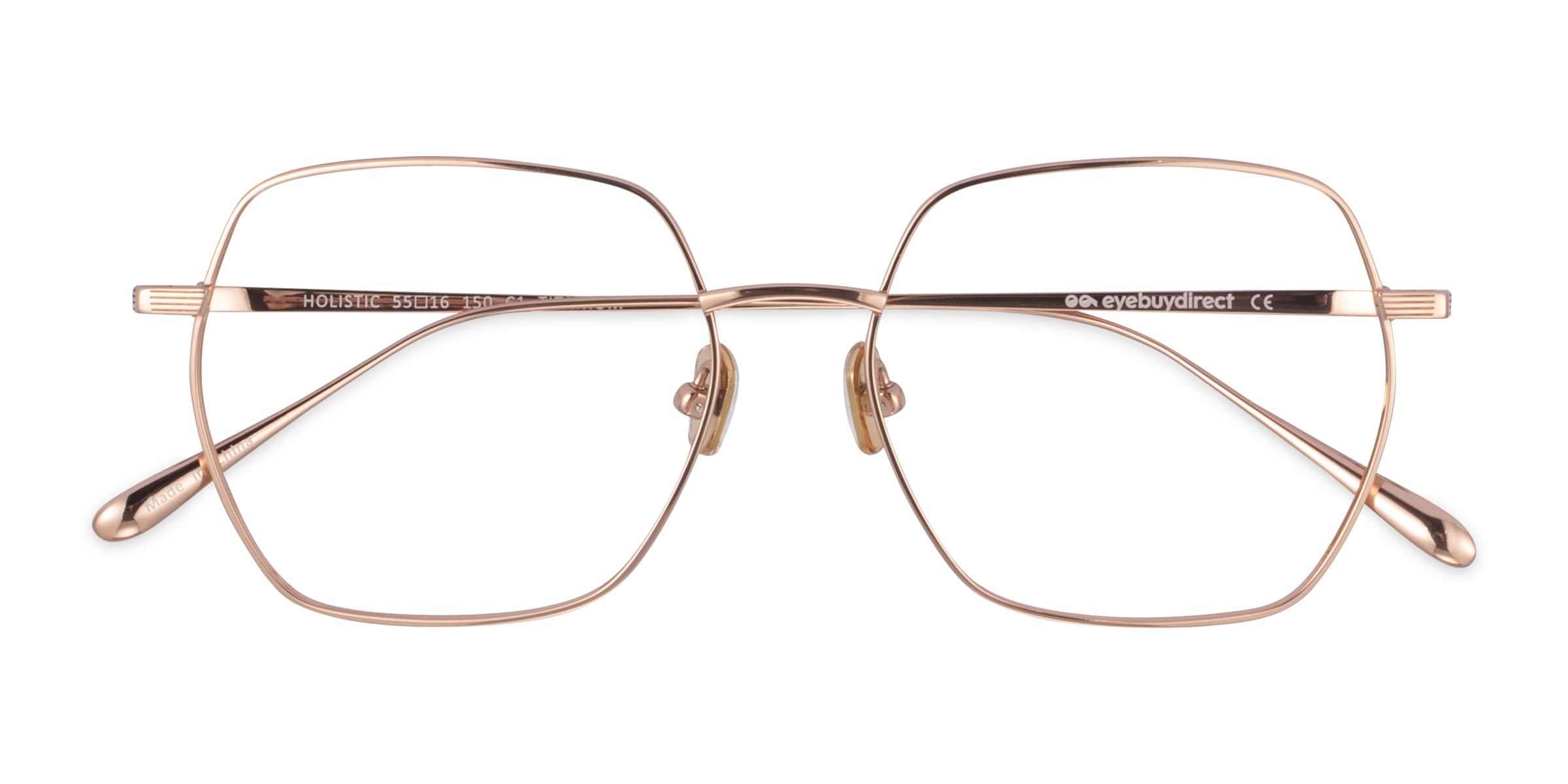 Rose Gold Holistic - Titanium Eyeglasses
