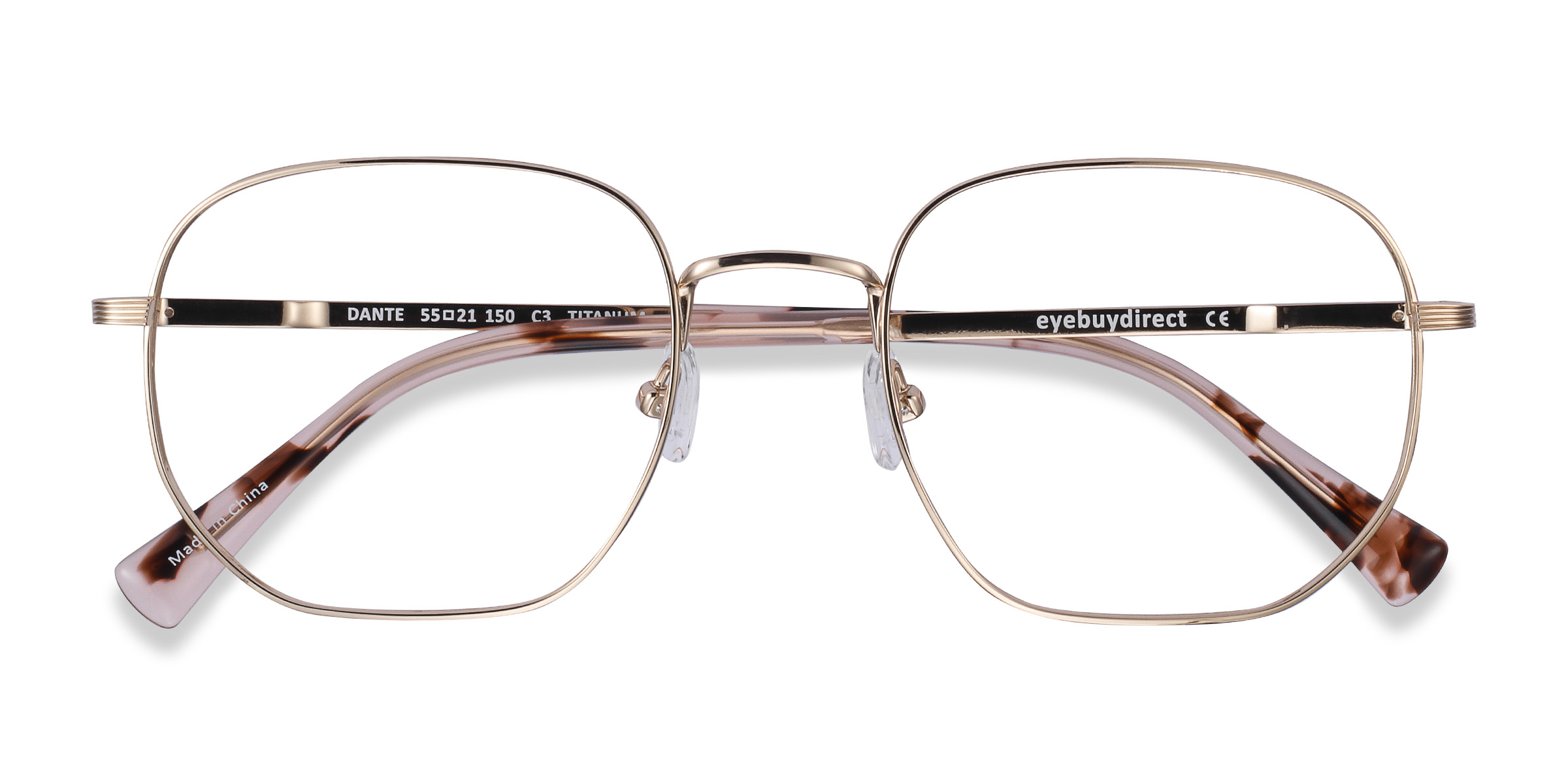 Gold Dante -  Titanium Eyeglasses