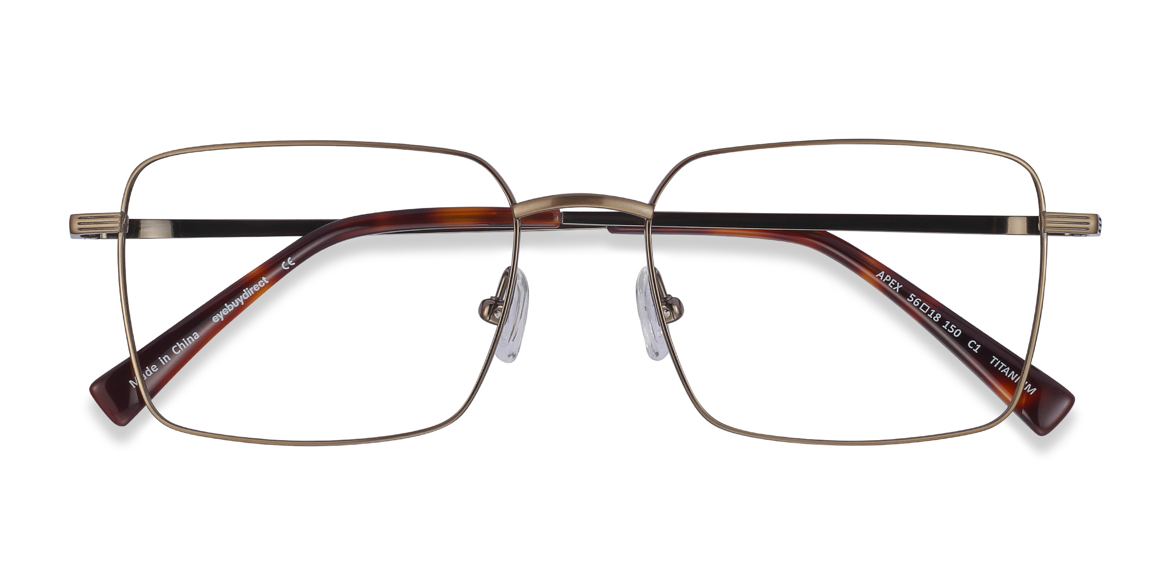 Bronze Apex - Titanium Eyeglasses