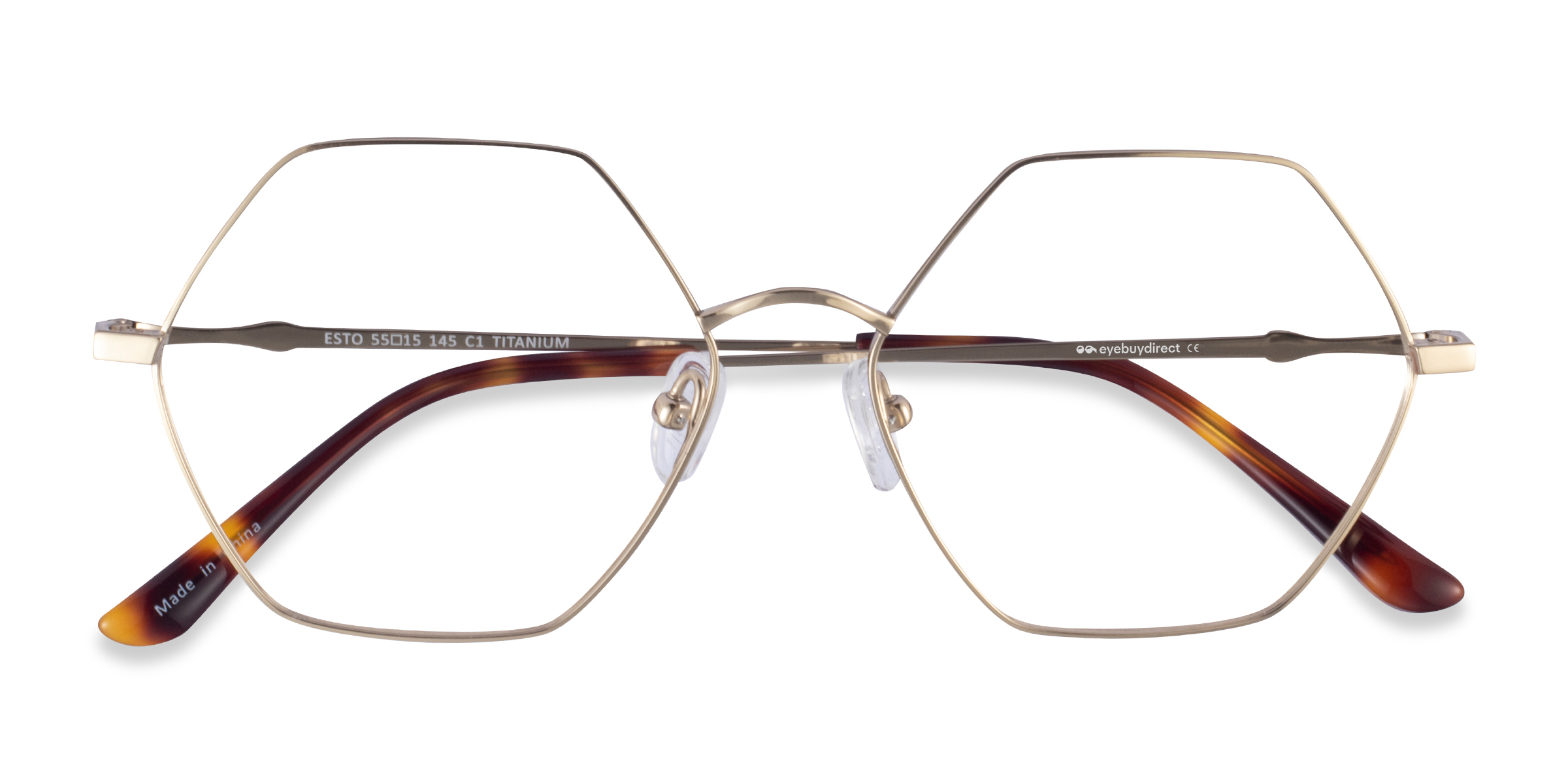 Gold Esto - Titanium Eyeglasses