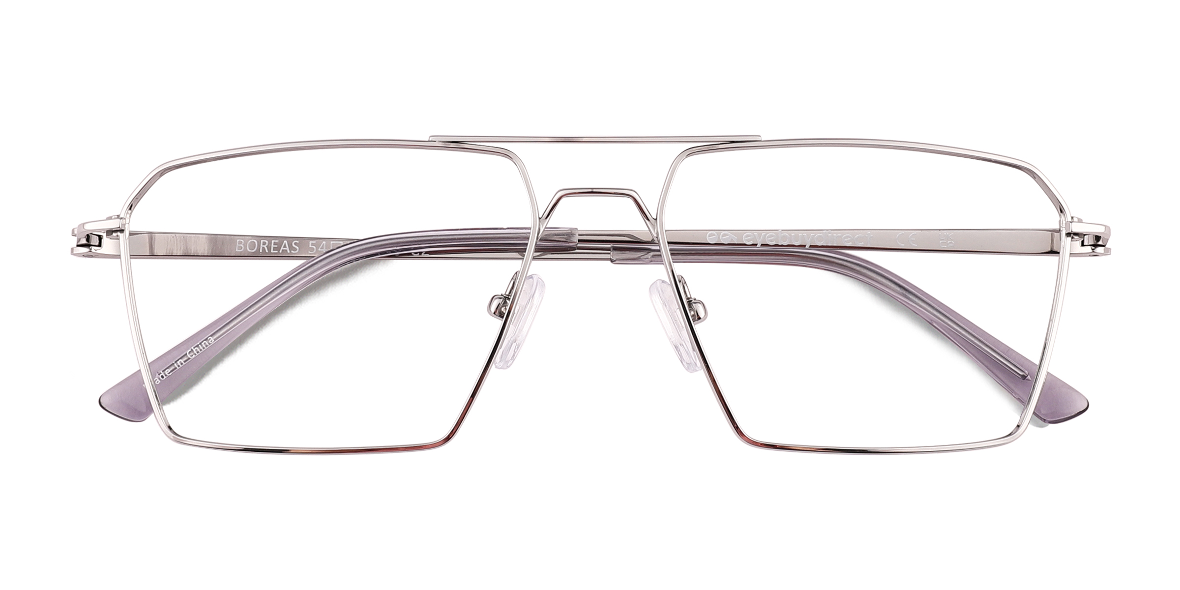 Shiny Silver Boreas -  Titanium Lunettes de vue