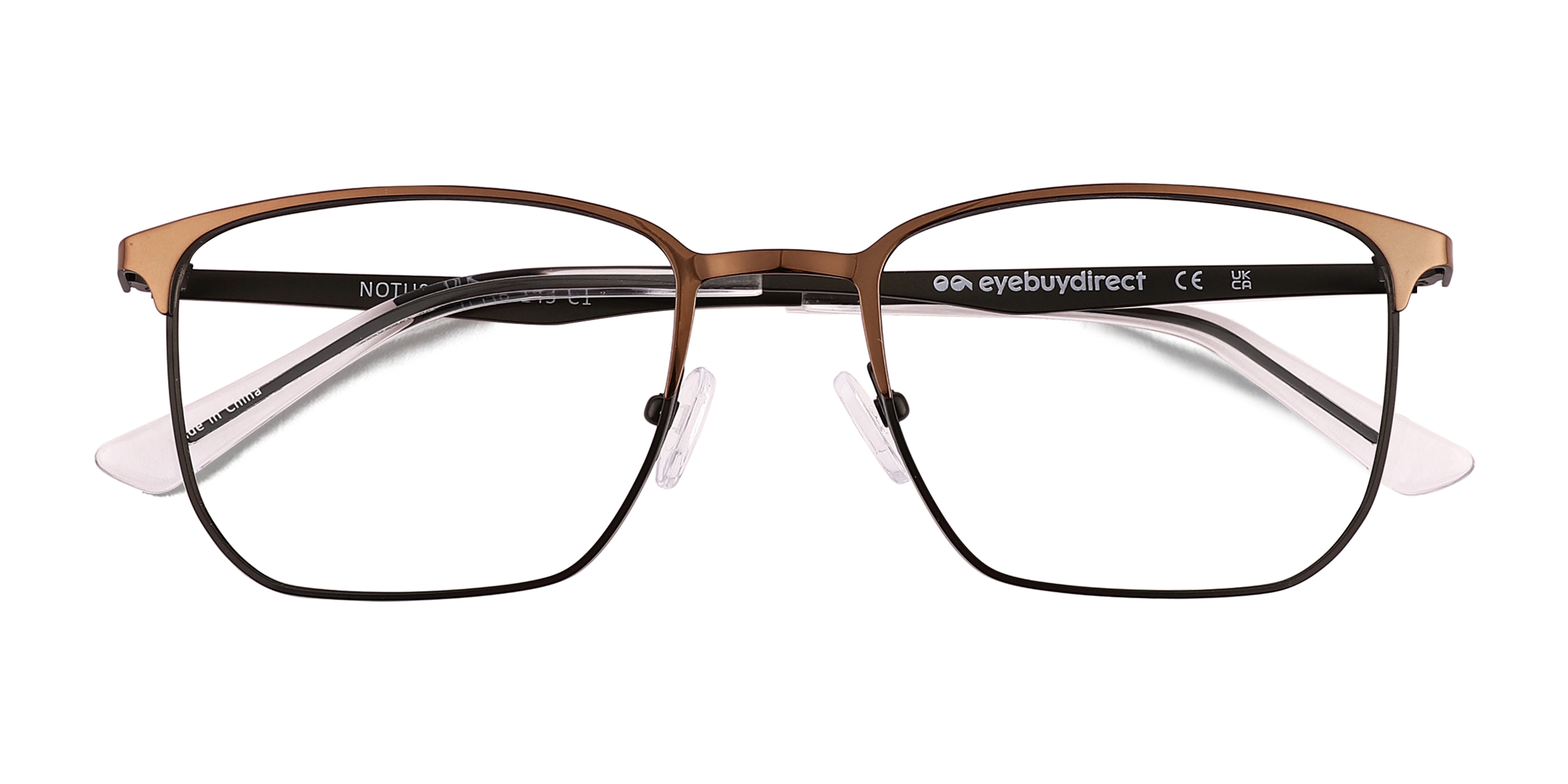 Shiny Copper Notus - Titanium Eyeglasses