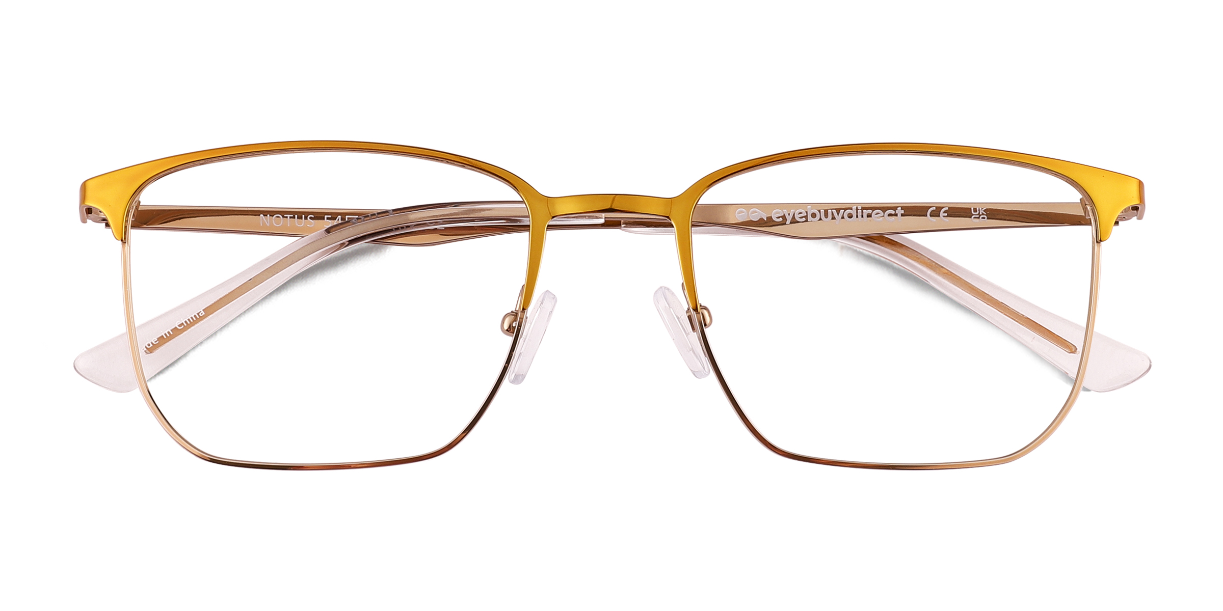 Shiny Gold Notus - Titanium Eyeglasses
