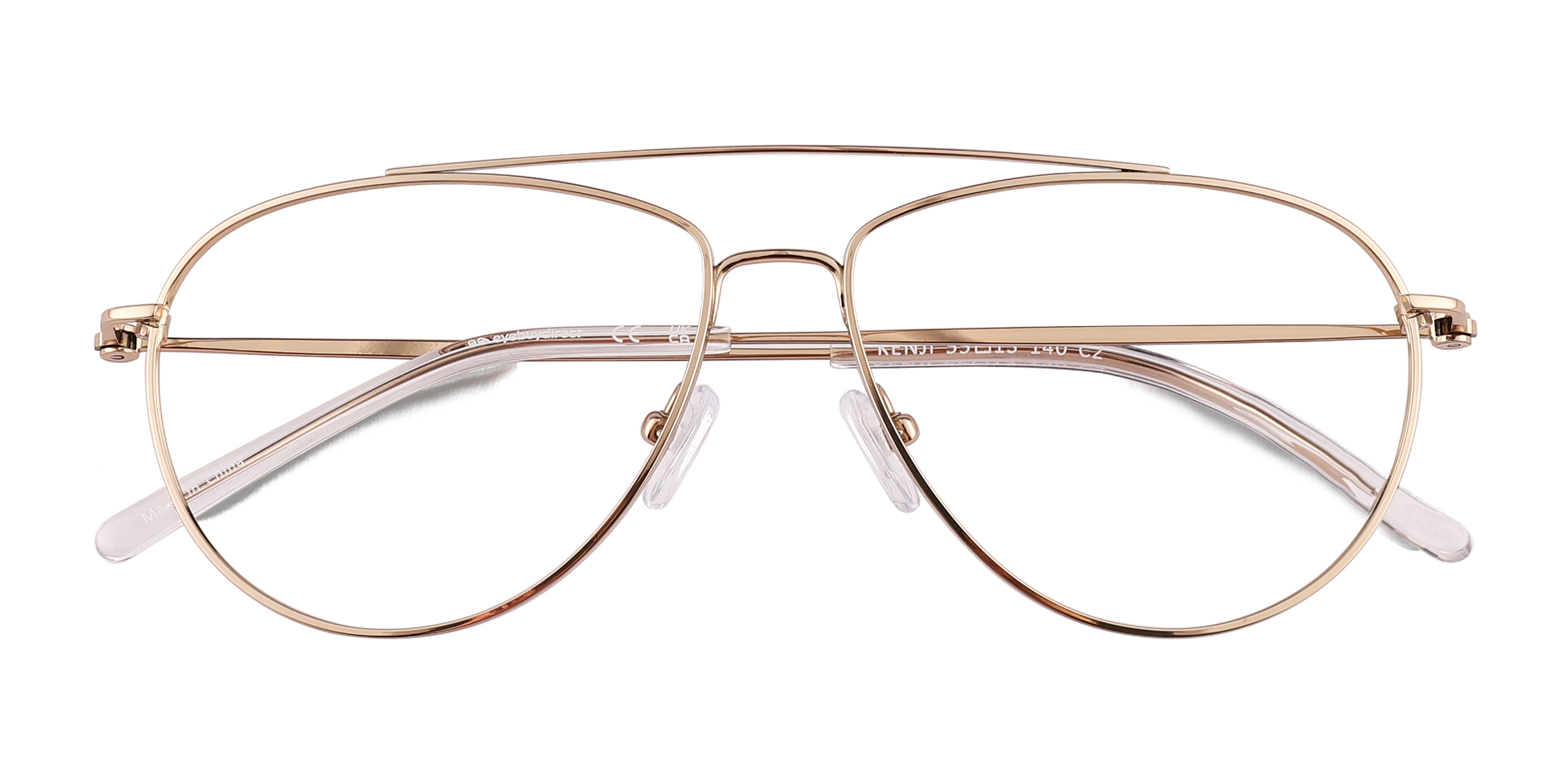 Shiny Gold Kenji - Titanium Lunettes de vue