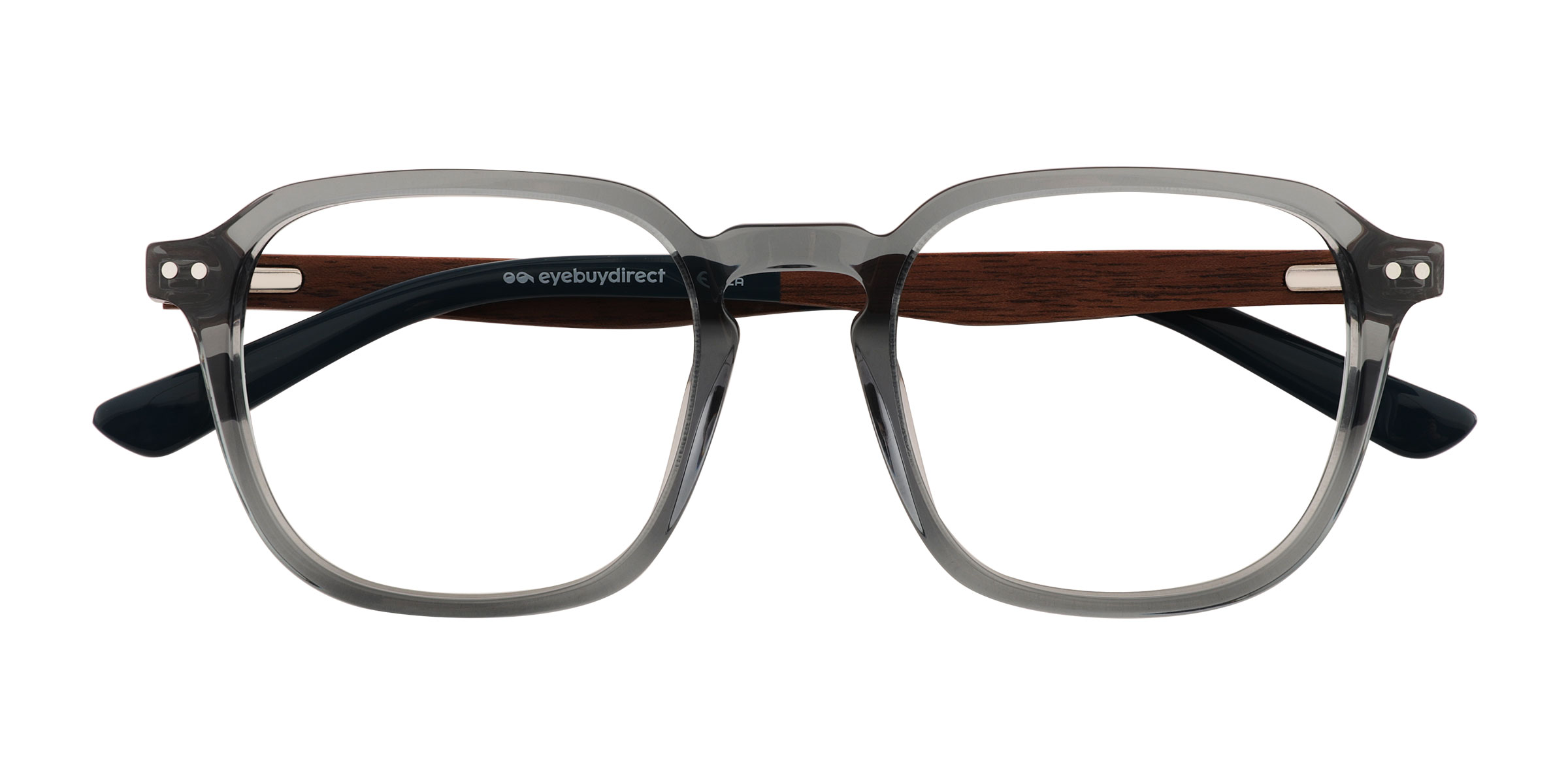 Gris Larch - Wood-texture Lunettes de vue